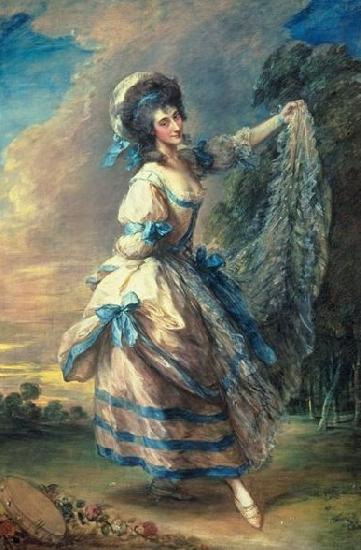 Thomas Gainsborough Portrait of Giovanna Baccelli oil painting image